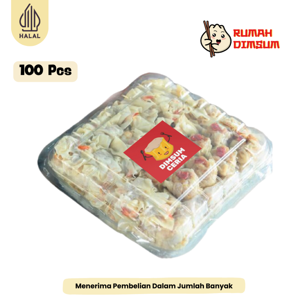 

Rumah Dimsum | Dimsum 49 CERIA 100 Pcs Halal Premium Frozen