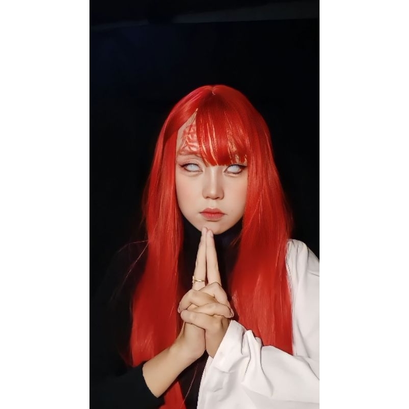 Wig merah