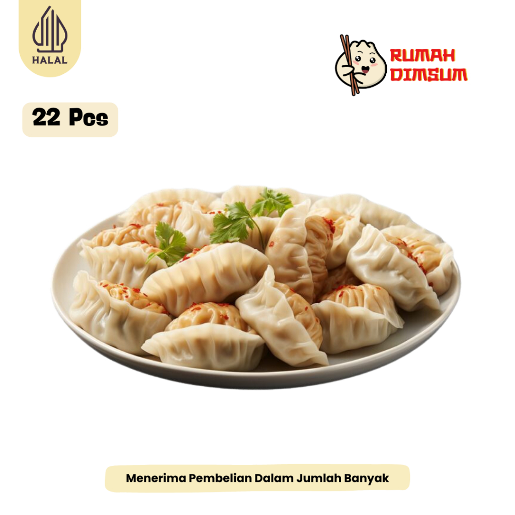 

Rumah Dimsum | Dumpling isi 22 pcs Halal