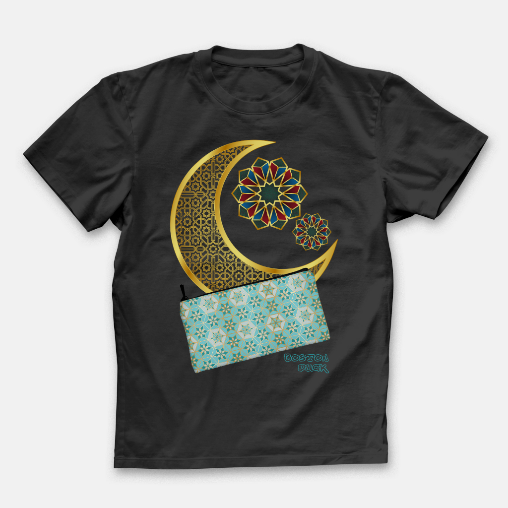 KAOS KANTONG 2025 Lebaran Idul Fitri D81 SJU Saku Depan Besar Tas Tshirt Viral Unisex Lengan Pendek 