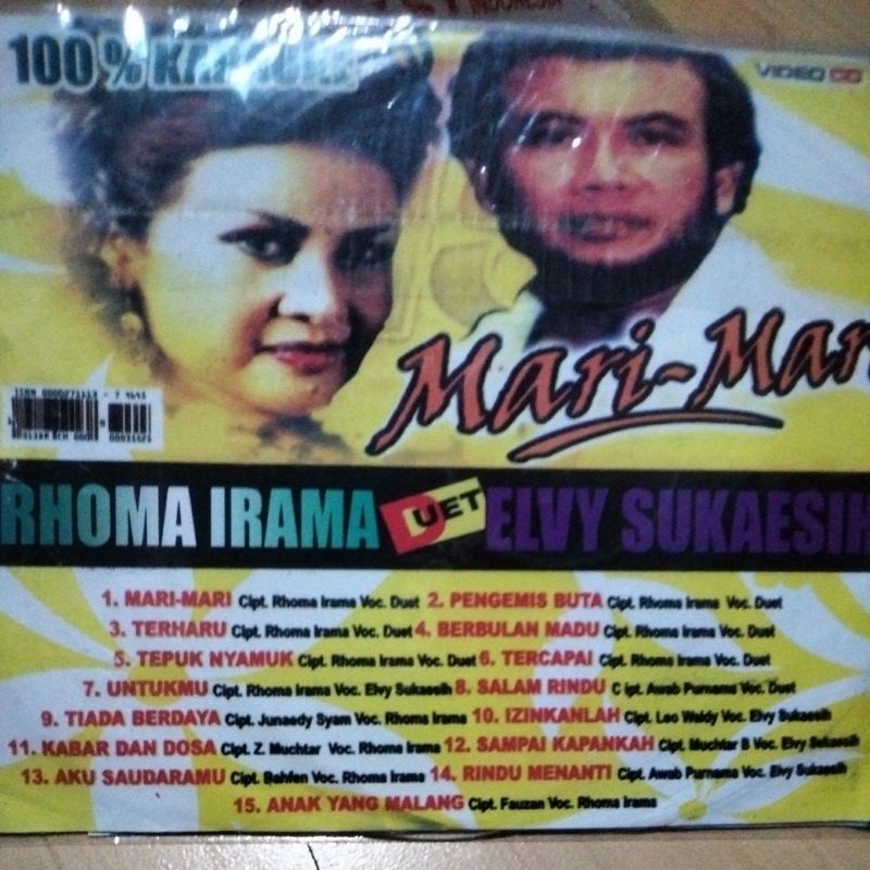 VCD Rhoma irama & Elvy Sukaesih