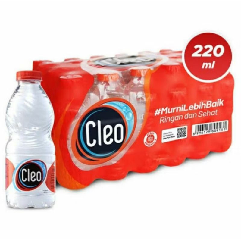 

Air Botol Cleo 220 ml