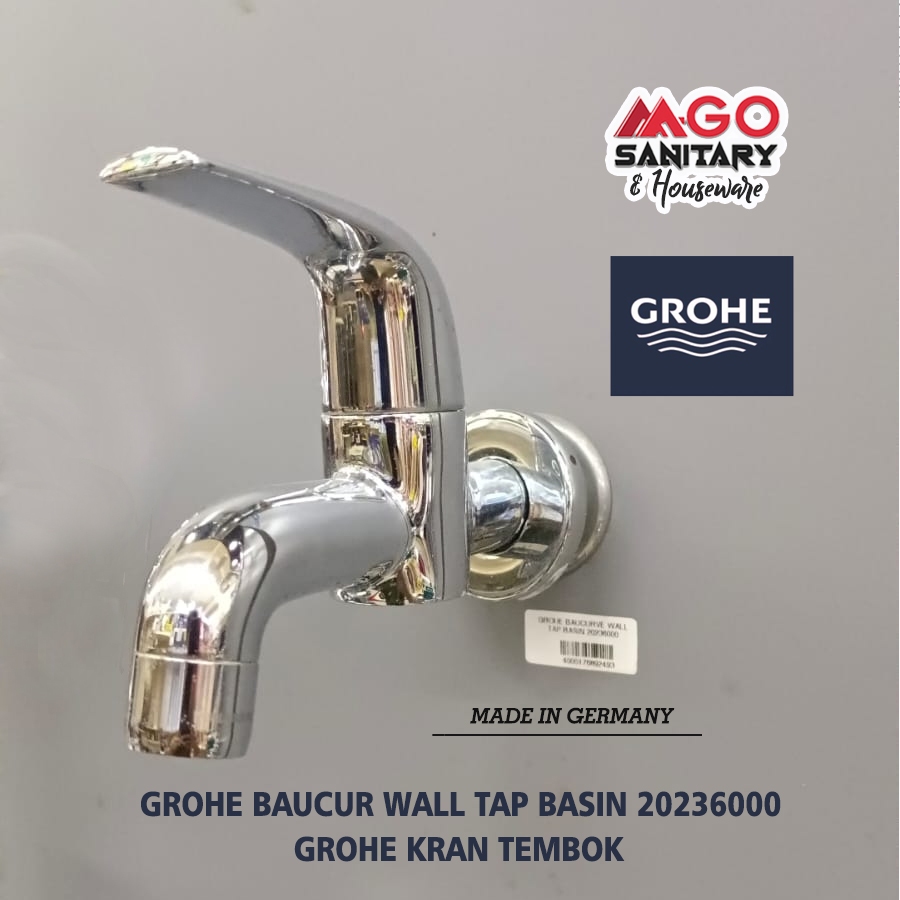 GROHE BAUCUR WALL TAP BASIN 20236000/GROHE KERAN AIR/GROHE KERAN TEMBOK