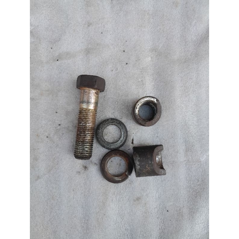 Baut mur stang setir stir Suzuki RC bravo tornado cristal shogun kebo satria 2tak original