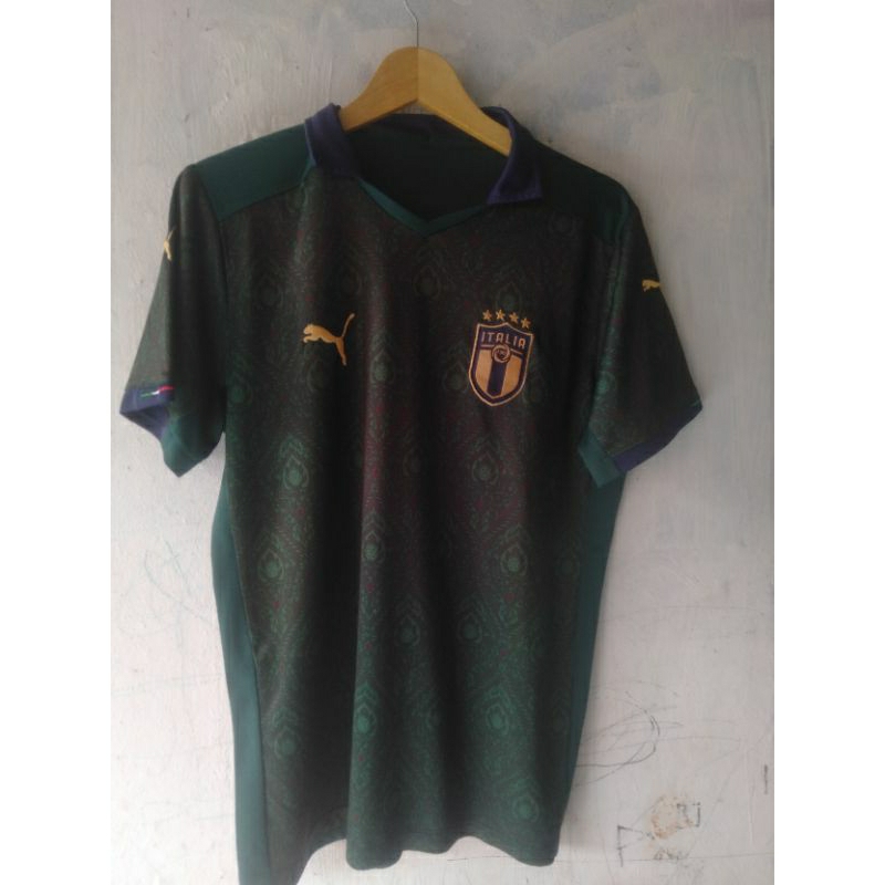 preloved Jersey italia 3rd hijau