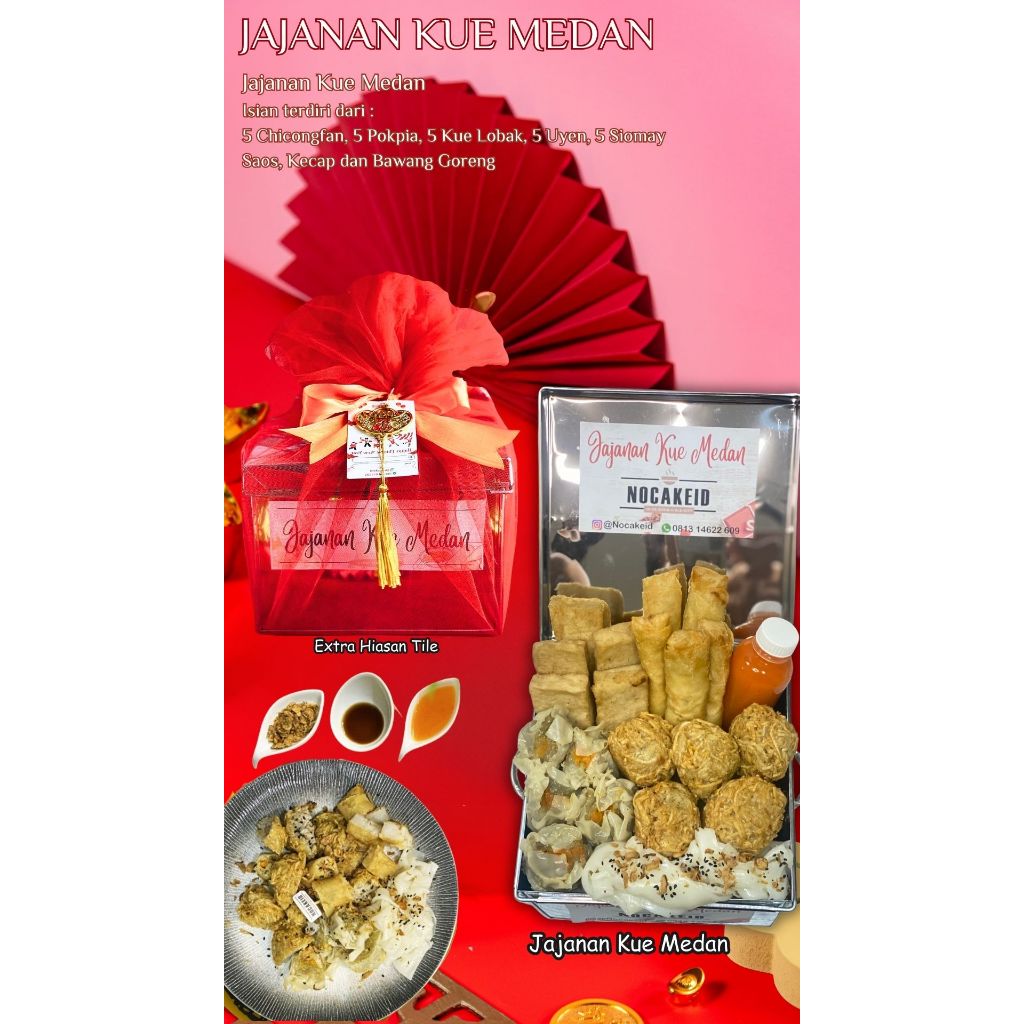 

Hampers Imlek jajanan kue medan /Hampers Imlek/Hampers jajanan kue medan