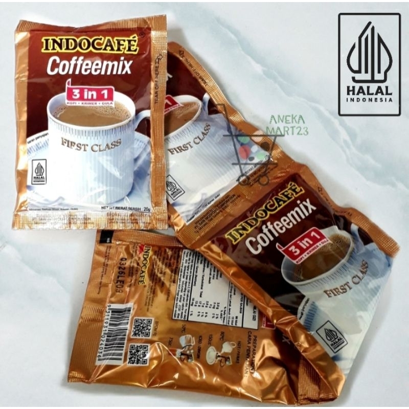 

INDOCAFE COFFEEMIX ecer& 5sachet exp.Maret 2026