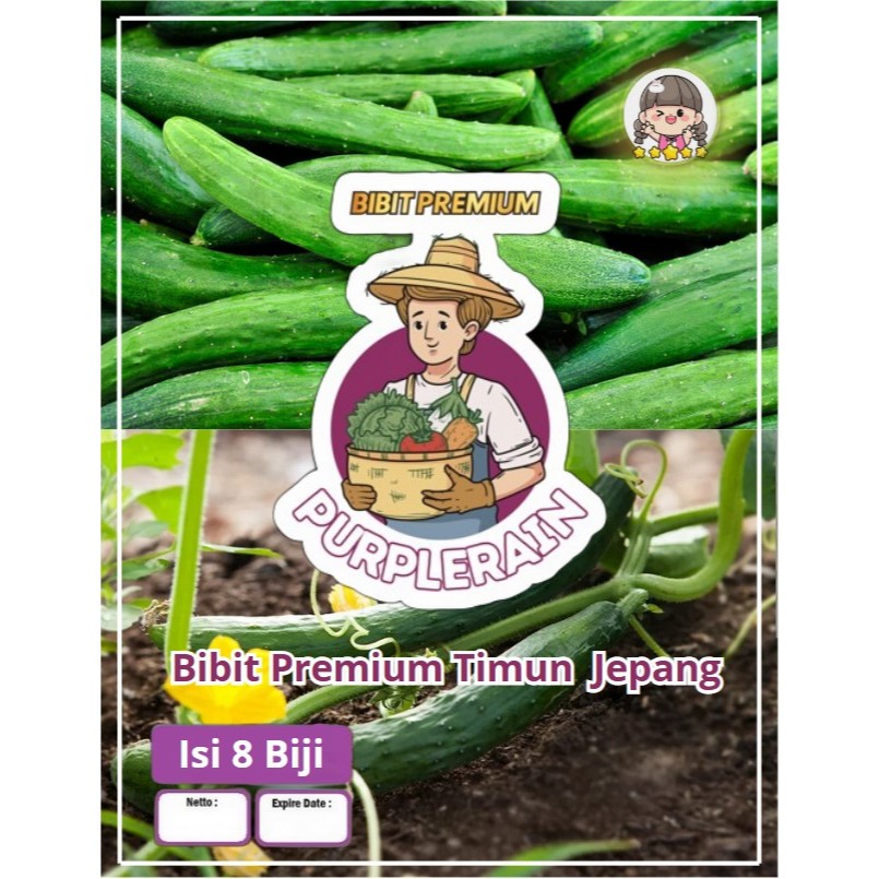 Bibit Premium Timun Jepang | Benih Timun