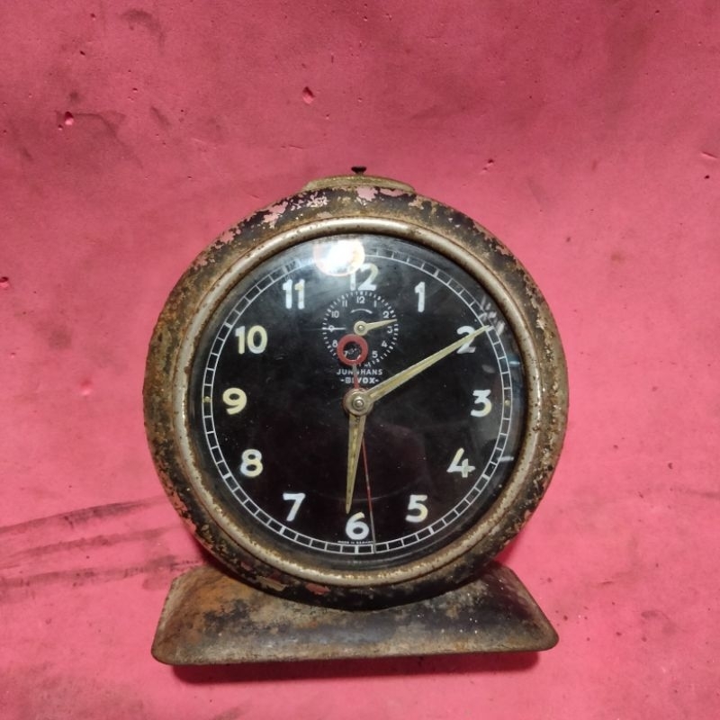 jam junghans weker beker MADE IN GERMANY layak buat koleksi jadul vintage antik lawas kuno rare lang