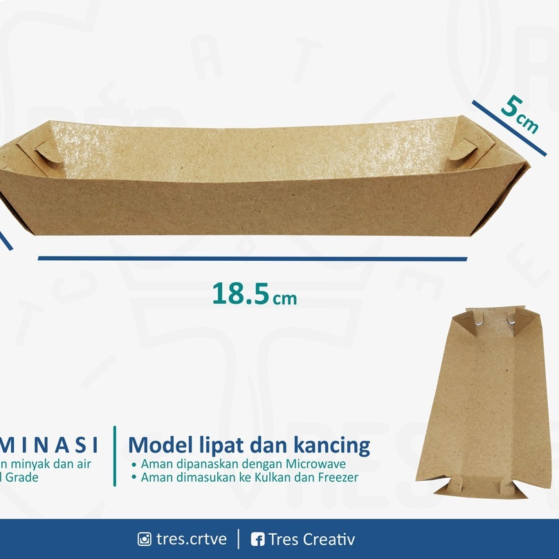 

DUS hot dog (5pcs) tanpa tutup