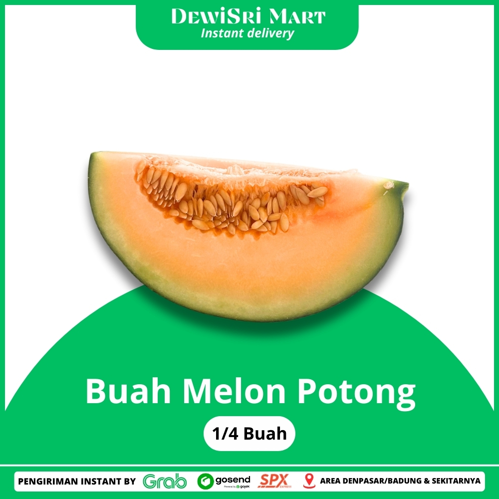 

Buah Melon Potong 1/4 Buah - Dewi Sri Mart