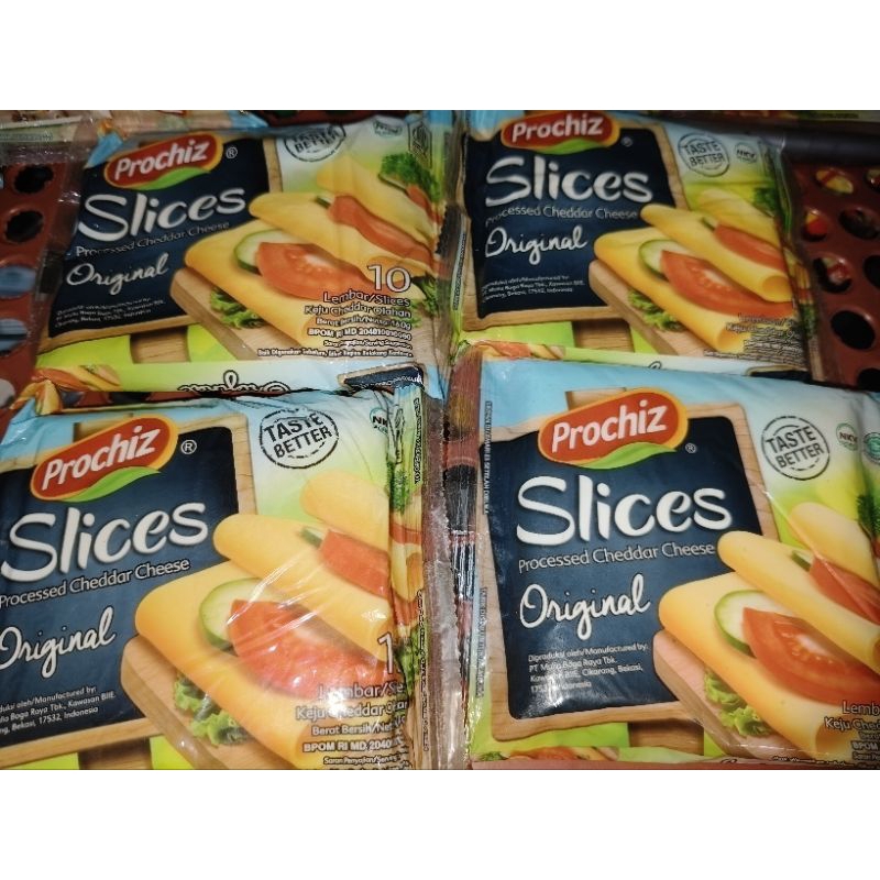 

prochiz slice cheddar ori isi 10pc dn 5pc sale termurah