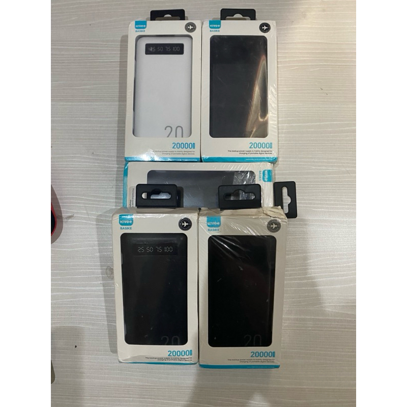 powerbank kivee 20.000 mah original