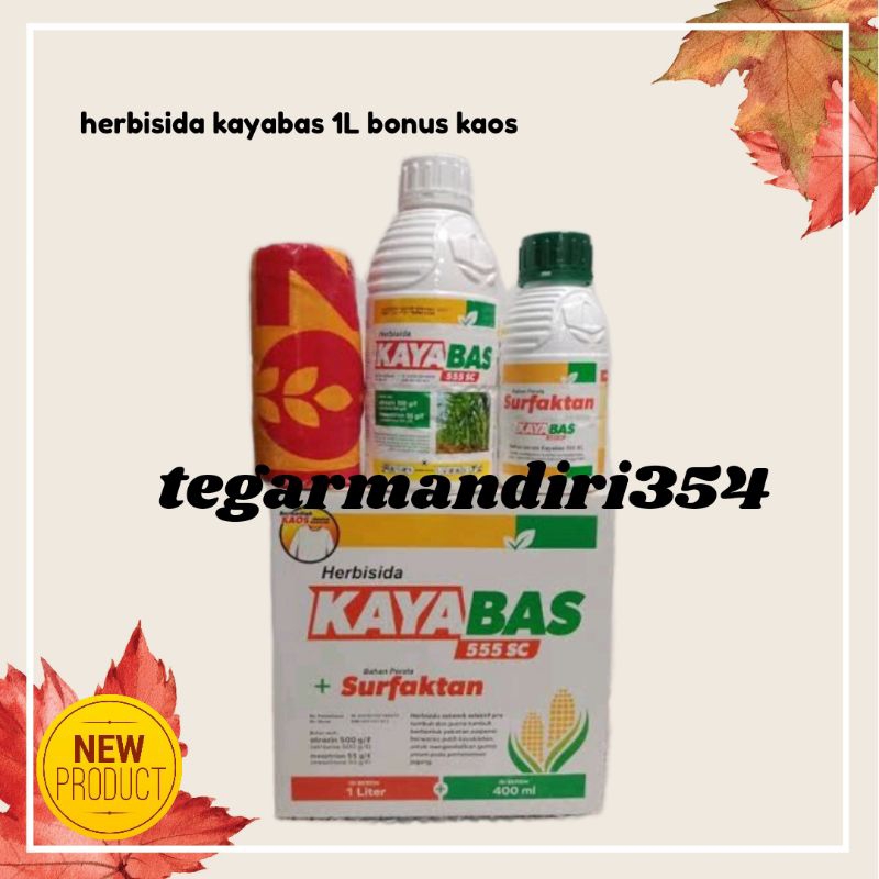 HERBISIDA KAYABAS 1LITER herbisida untuk jagung kayabas 1liter