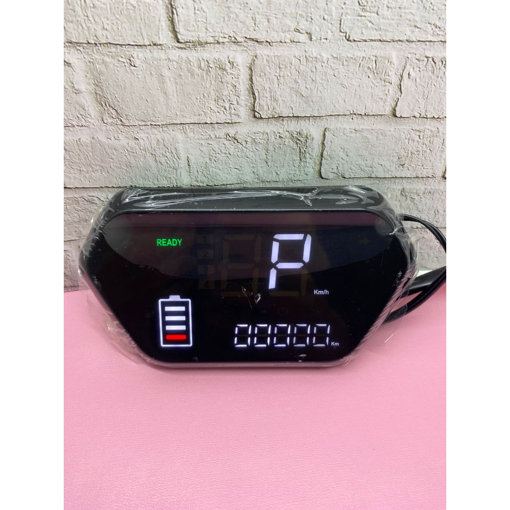 SpeedoMeter Digital Motor Listrik