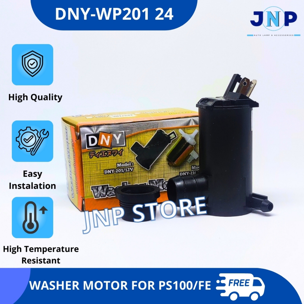 MOTOR WASHER DINAMO AIR WIPER KIJANG SUPER / UNIVERSAL 12 / 24 VOLT DNY-201