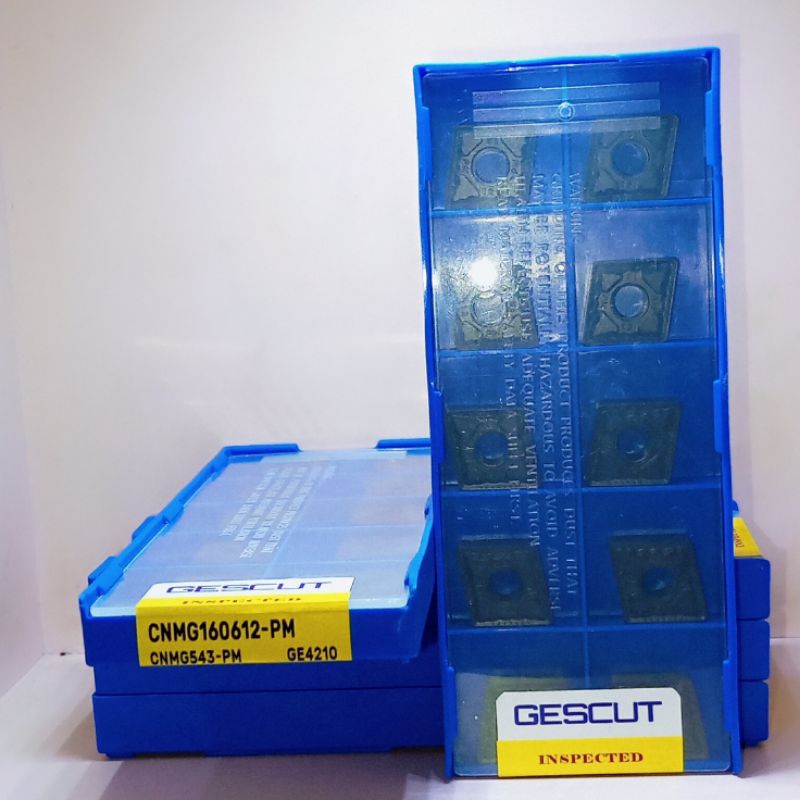 INSERT CNMG160612-PM GE4210 GESCUT Pahat bubut CNMG16 06 12 Pahat bubut CNMG16 new baru