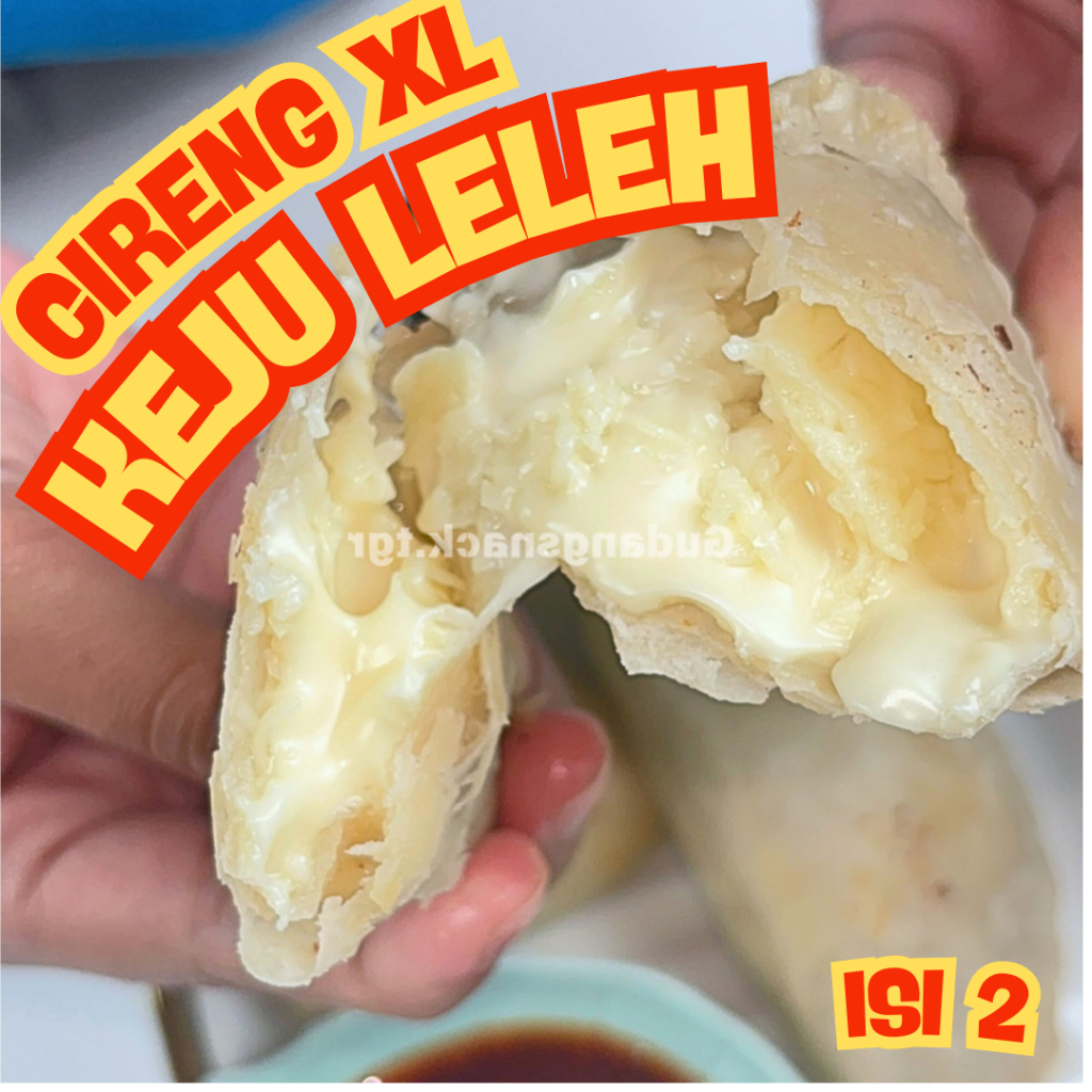 

CIRENG JUMBO SIZE XL VARIAN KEJU LELEH - ISI 2 PCS