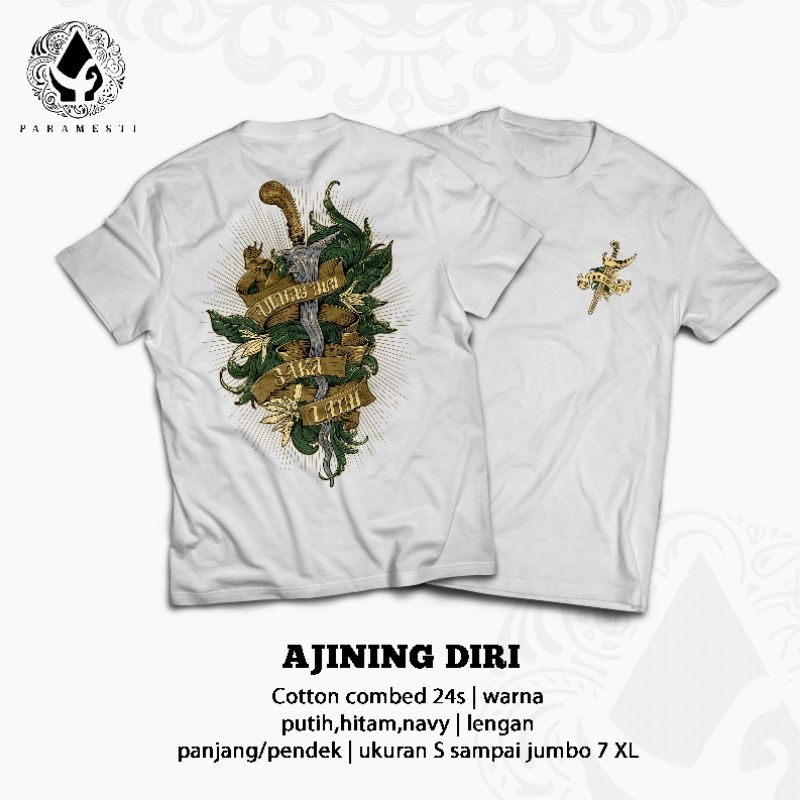 Kaos Jawa Ajining Diri Paramesti
