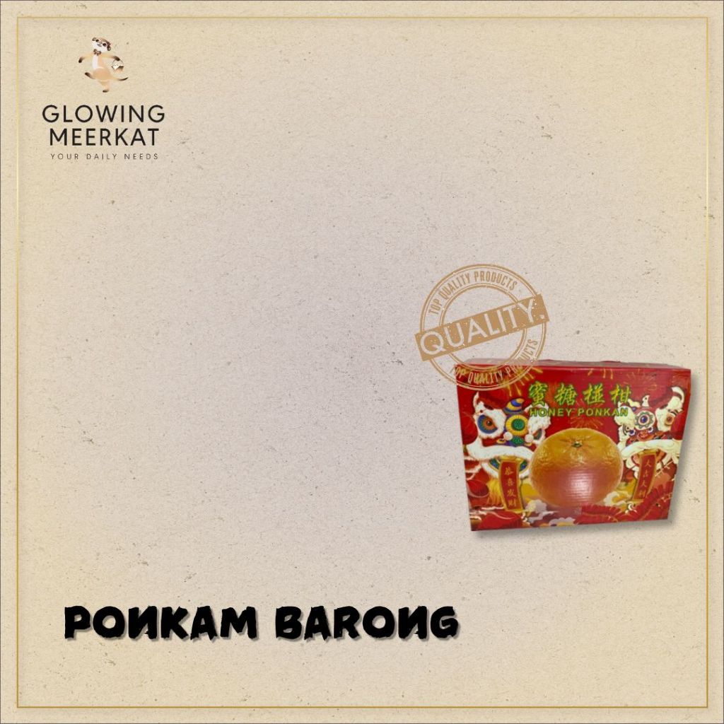 

Ponkam Barong 40 Pcs Jeruk Size L Manis, Banyak air