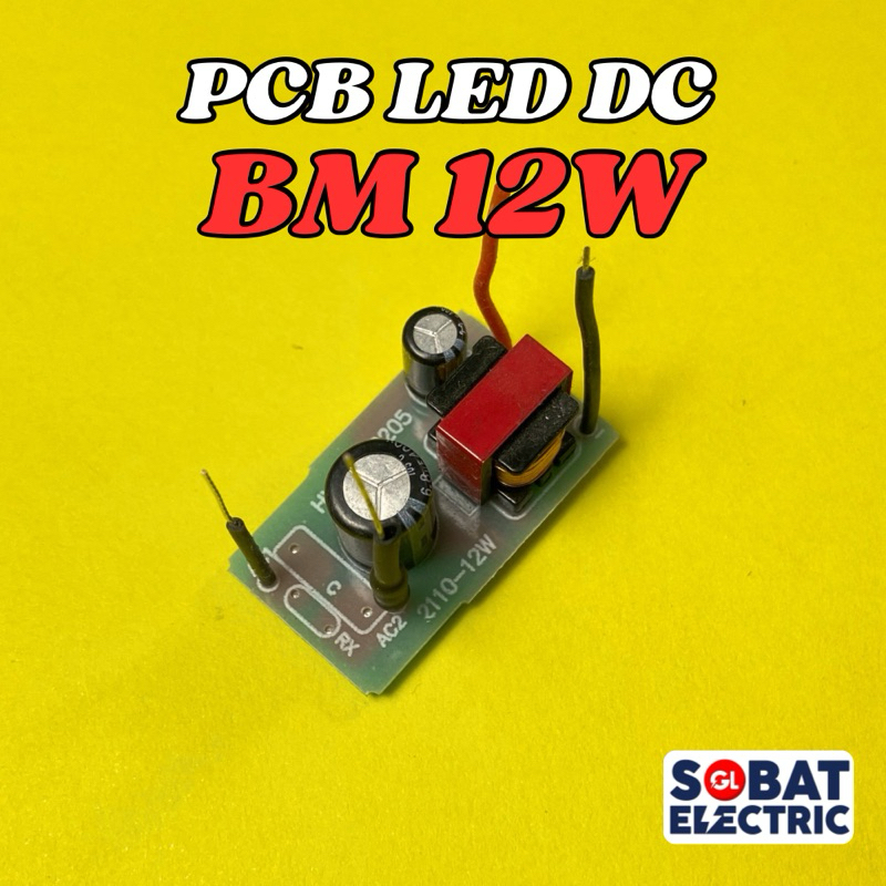 Driver Lampu LED 12w - Mesin LED 12 Watt (BM)