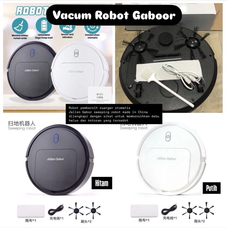 VAKUM SAPU ROBOT PEMBERSIH LANTAI