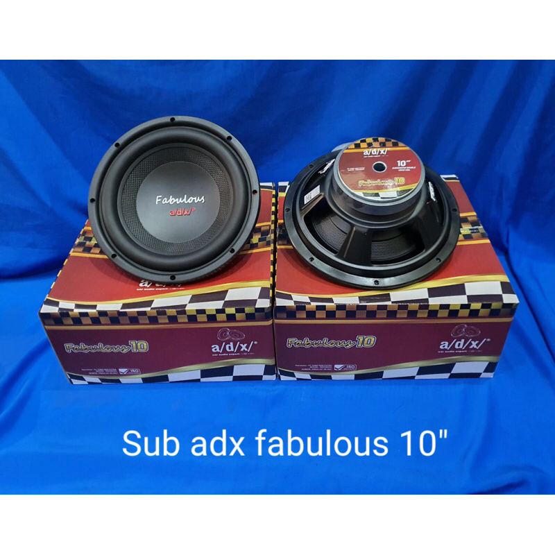 Subwoofer ADX 10 in Fabulous double coil