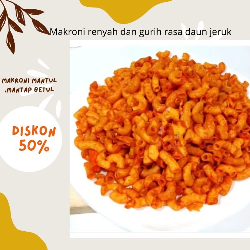 

MAKRONI BANTET RENYAH GURIH DAN LEZAT 250GR