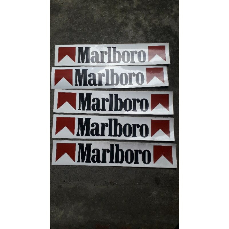 

Stiker cutting marlboro