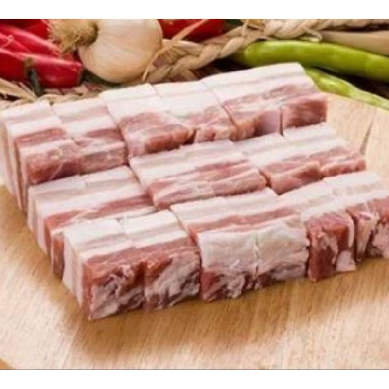 

Samcan Babi Kecap / Pork Belly Potong 500Gr