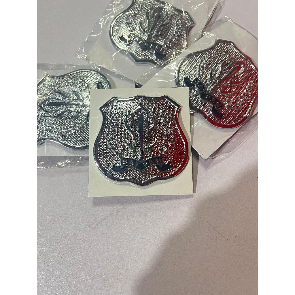Pin Kewenangan Magnet Akrilik Satpam Security Lencana Satpam