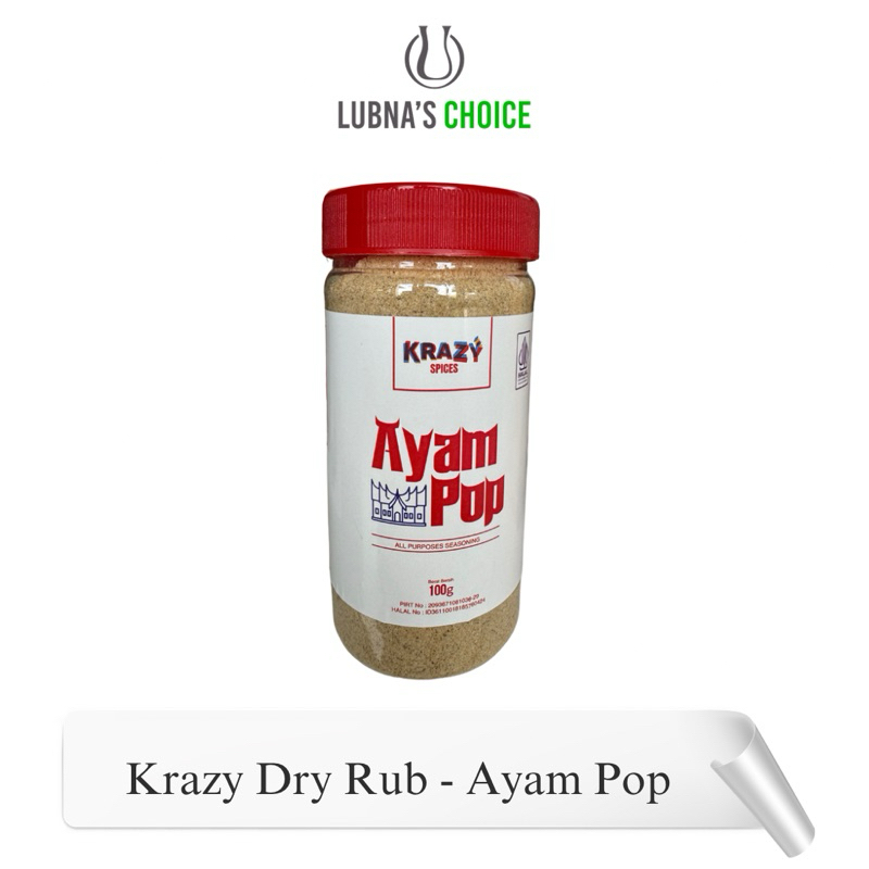 

Krazy Dry Rub - Bumbu Diet Varian Ayam Pop