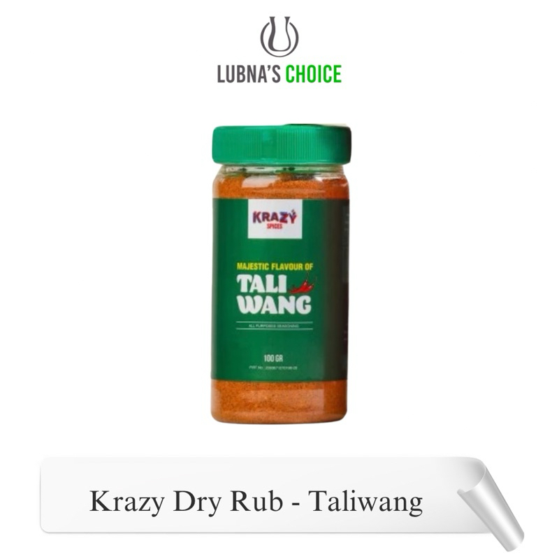 

Krazy Dry Rub - Bumbu Diet Varian Taliwang