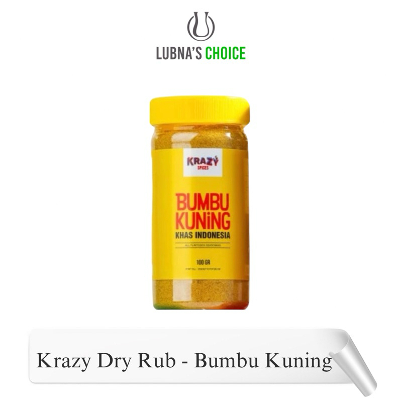 

Krazy Dry Rub - Bumbu Diet Varian Bumbu Kuning