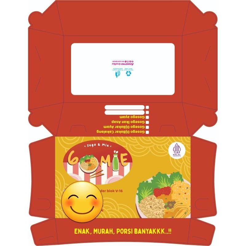 

DUS CUSTOM UKURAN 18,5X11X5 CM (MINIM ORDER 1.000 PCS)