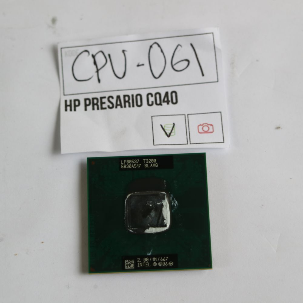 PROCESSOR HP CQ-40 - INTEL PENTIUM T3200 CPU-061