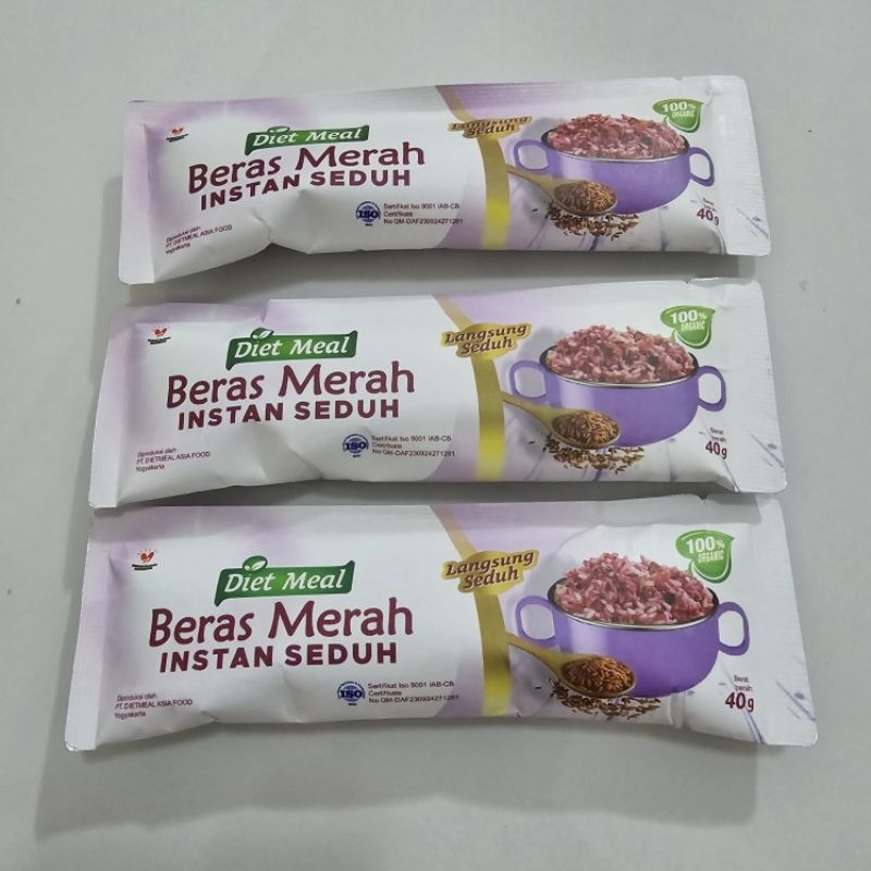 

[instan Seduh] BERAS MERAH DIETMEAL SEHAT travelpack 30 gram