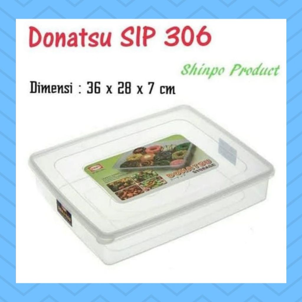 KOTAK DONAT SHINPO PLASTIK BOX DONAT BOX MULTIFUNGSI