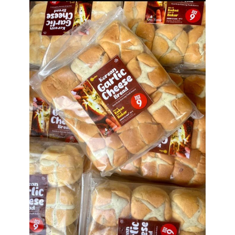 

KOREAN GARLIC CHESEE BREAD