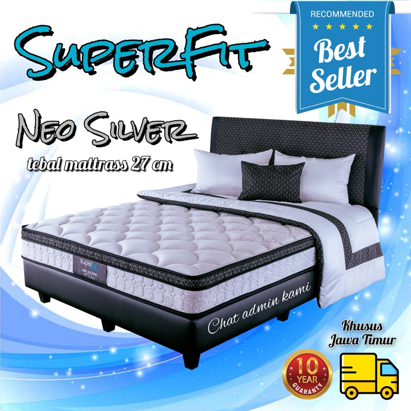Kasur Springbed Comforta Superfit NEO SILVER