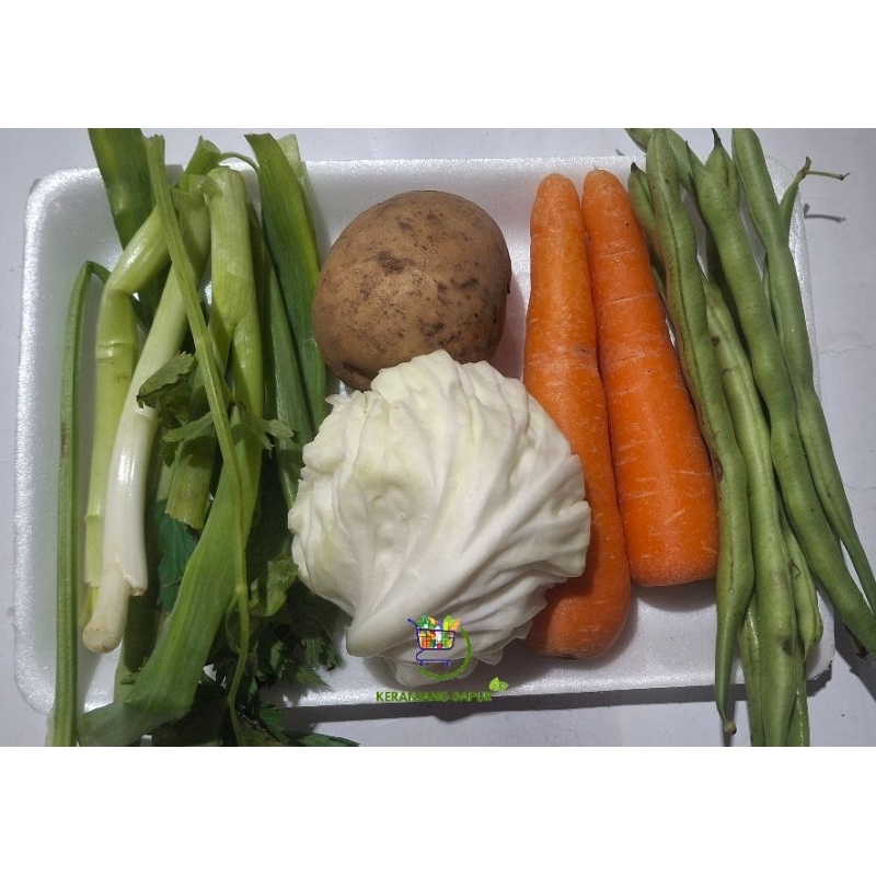 

bahan sup /bahan sop per pack/ plastik