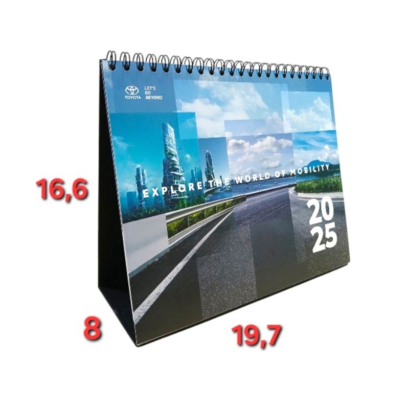 

TOYOTA KALENDER MEJA DUDUK 2025 / ORIGINAL KALENDER KEREN EDISI TERBATAS