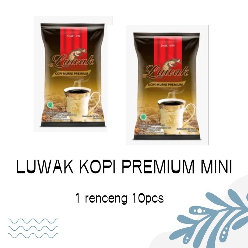 

Luwak kopi premium mini 1 renceng