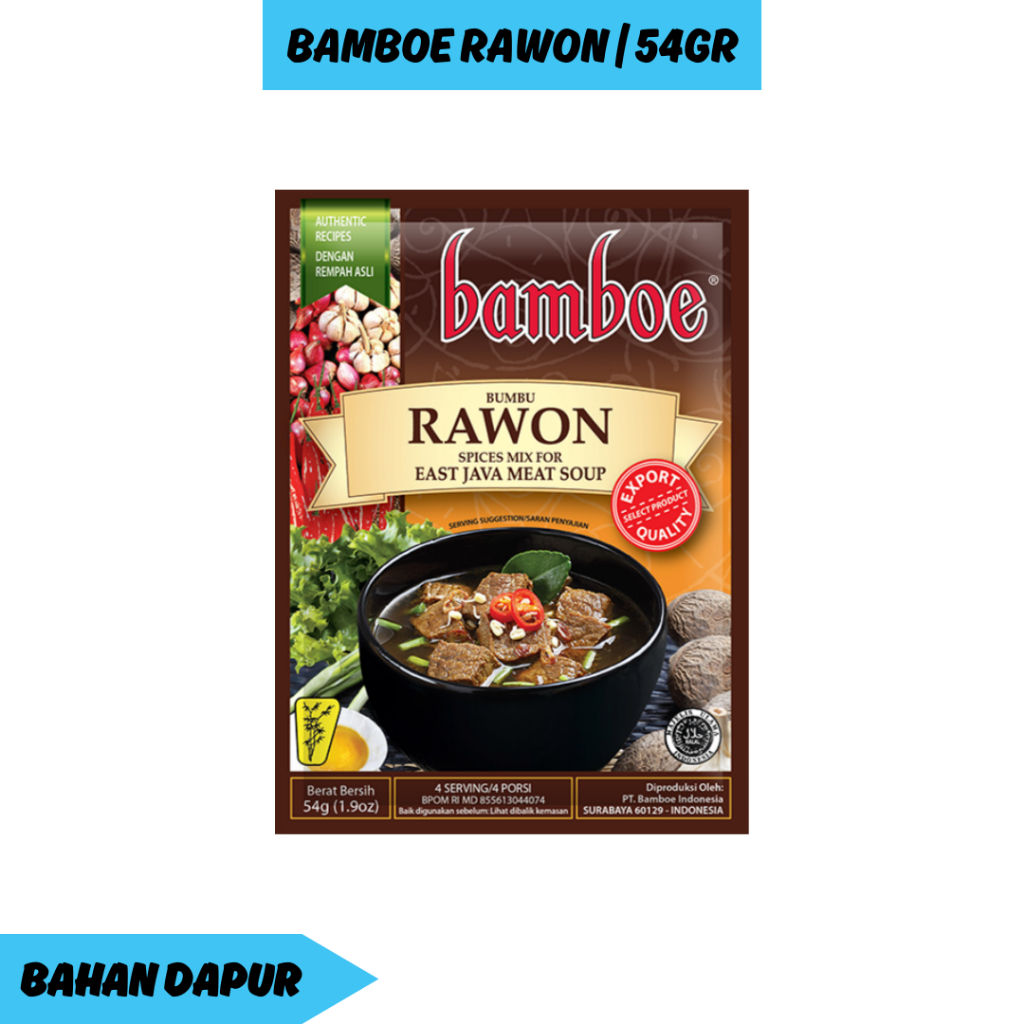 

Bamboe Rawon Bumbu Masakan Khas Indonesia