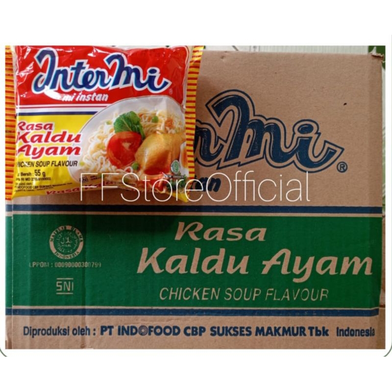 

INTERMI Mie Instant Rasa Kaldu Ayam 1 Dus isi 40 Bks