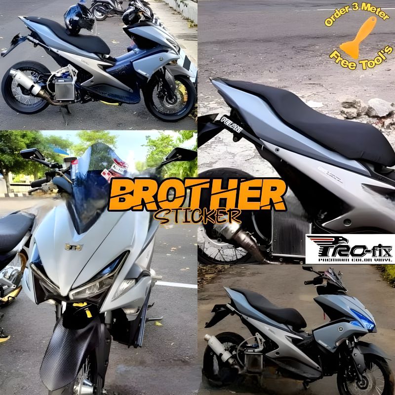 stiker skotlet abu-abu doff scotlite grey doff scotlet dop