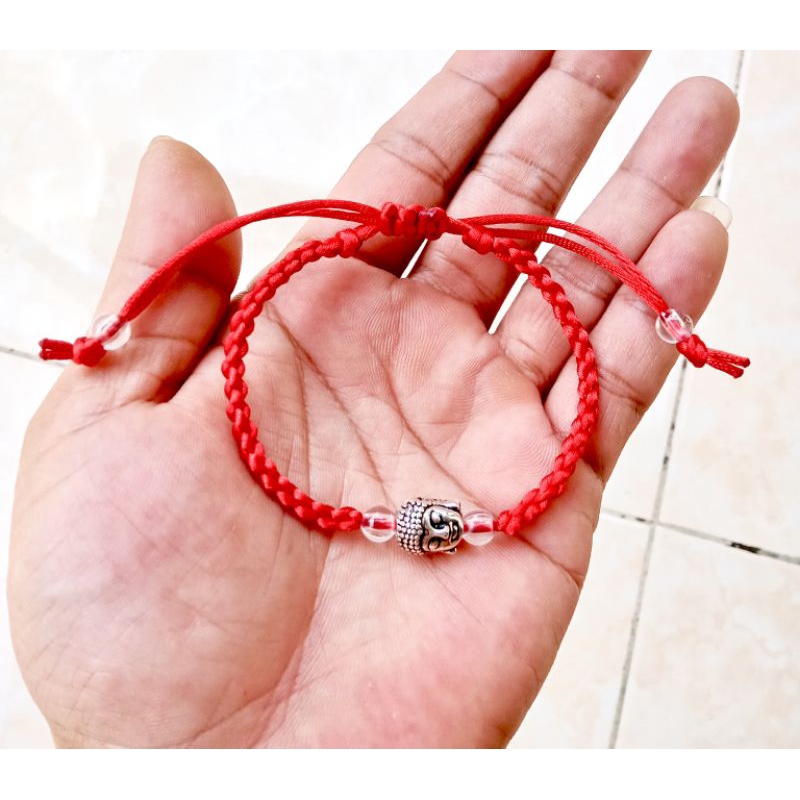 Gelang Tibet Budha Tali Merah // Gelang Tibet Keberuntungan