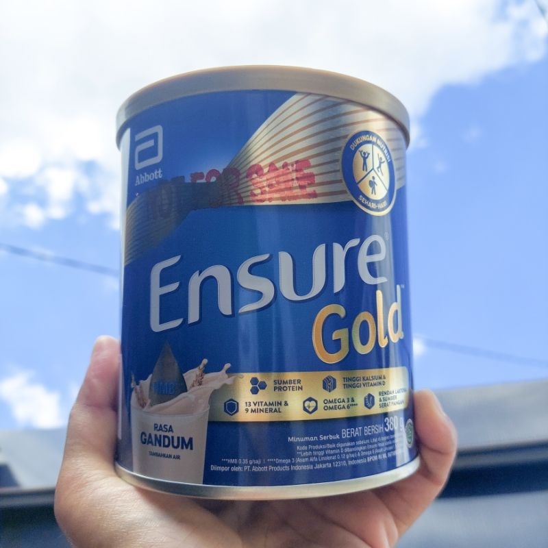 

Abbott Ensure Gold Rasa Gandum 380g Susu Nutrisi Sumber Protein Tinggi Kalsium Vit D Omega 3 6 Rendah Laktosa 380 gr 380gr Coklat Vanila