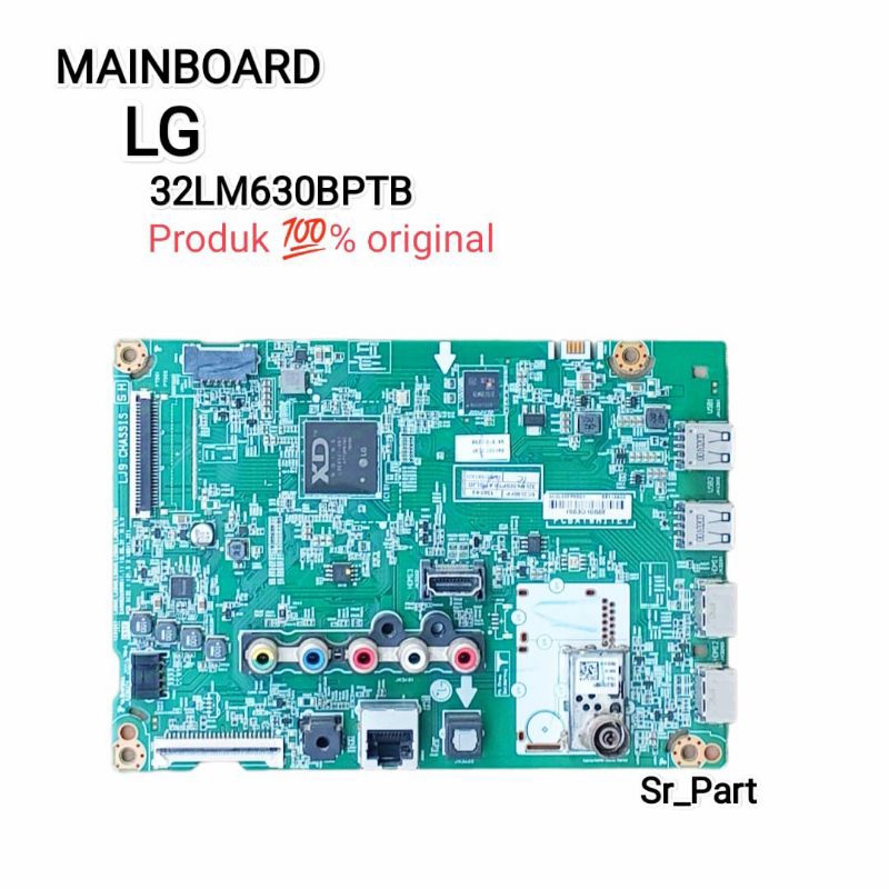 MAINBOARD MB MOTHERBOARD TV LED LG 32LM630BPTB