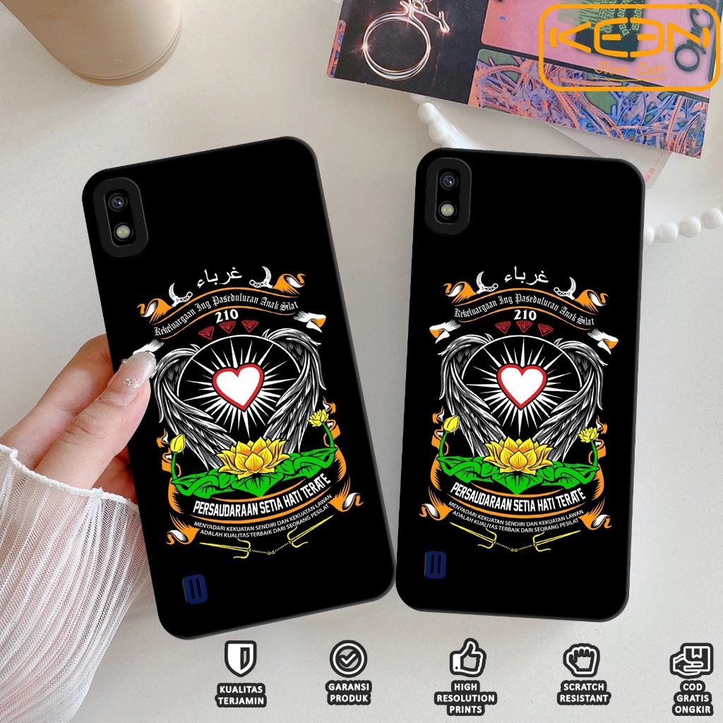 Case Samsung A10 - Casing Hp Samsung A10 Motif PSHT - Softcase Samsung A10 - Softcase Hp Samsung A10